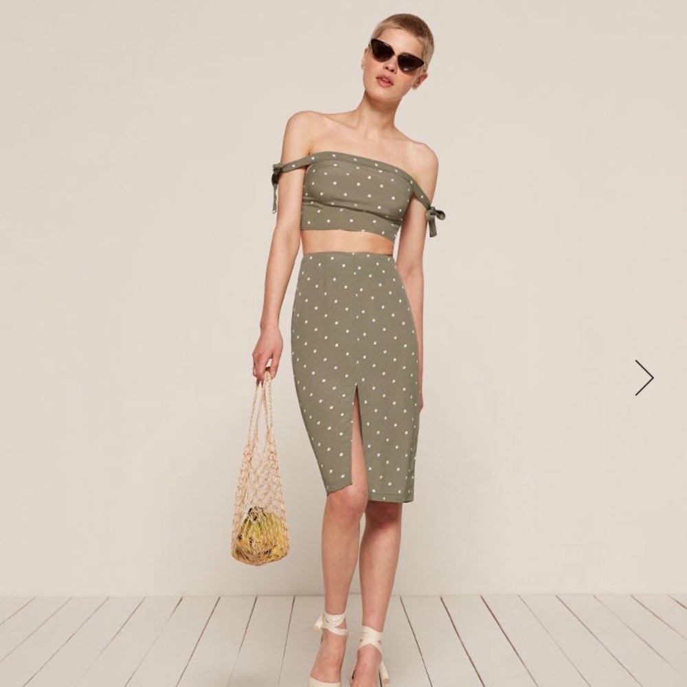 Size 6 reformation two piece